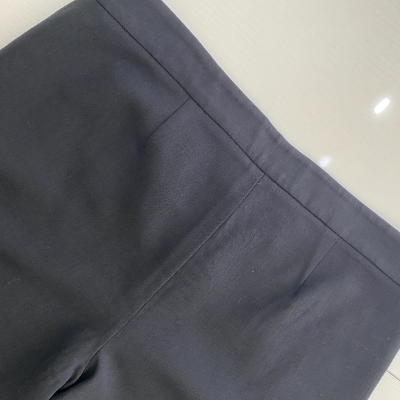 Lafayette 148 Manhattan Crop Pants Trousers Black Size 4 - Picture 8 of 13